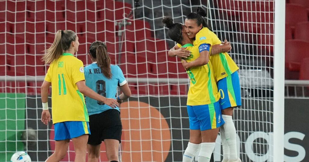 Brasil goleia Uruguai, enfrentará Colômbia na final da Copa América Feminina e garante vaga em LA-28