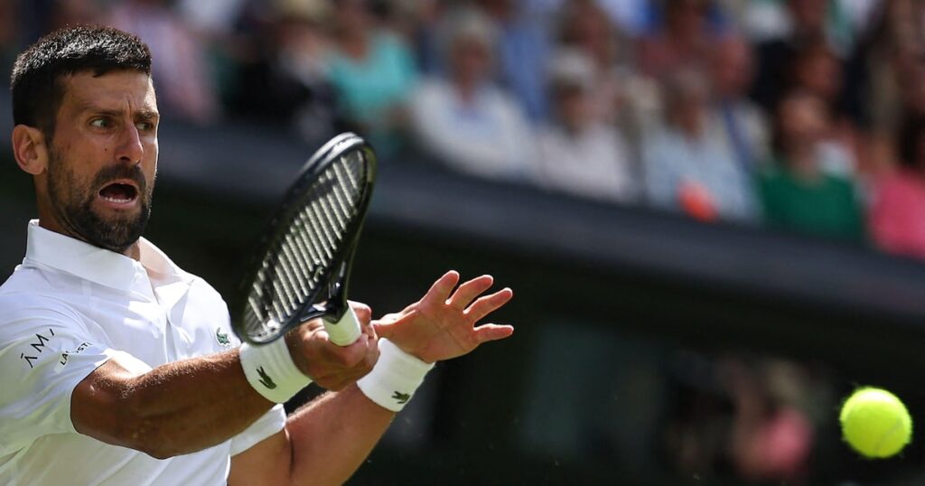 Djokovic arrasa tenista da casa e encara compatriota na 3ª rodada em Wimbledon
