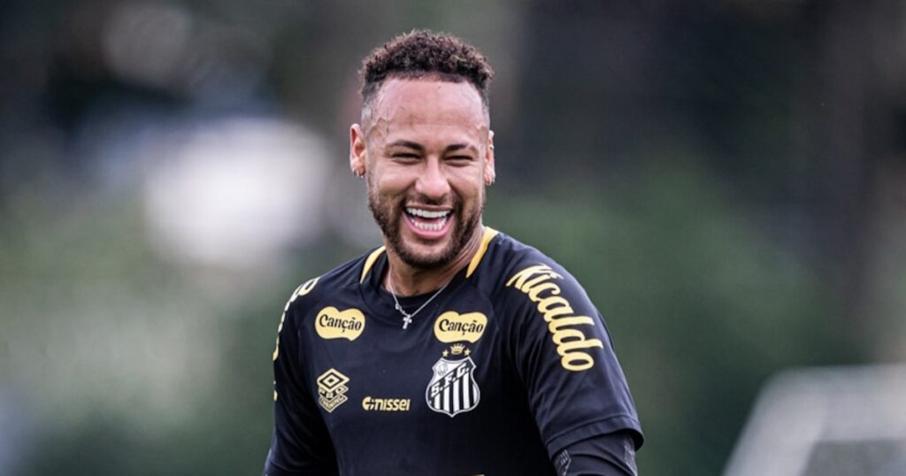Neymar é liberado de treino do Santos para acompanhar o nascimento da filha Mel