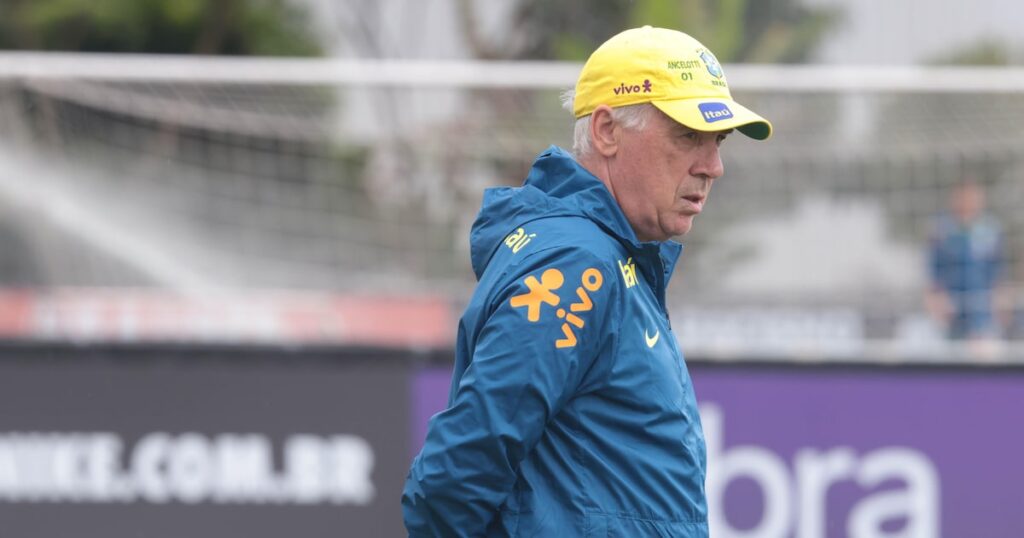Incógnita sobre Neymar e experimentos: o que esperar da 2ª convocação de Carlo Ancelotti na seleção