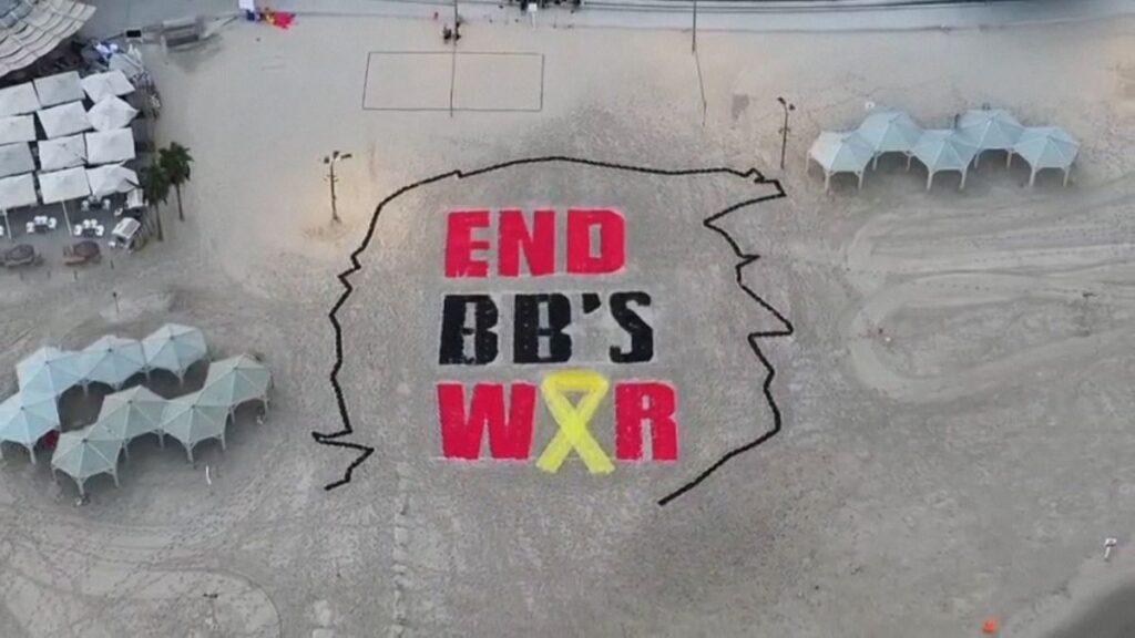 Vídeo. Famílias de reféns juntam-se a protestos nacionais contra ofensiva em Gaza