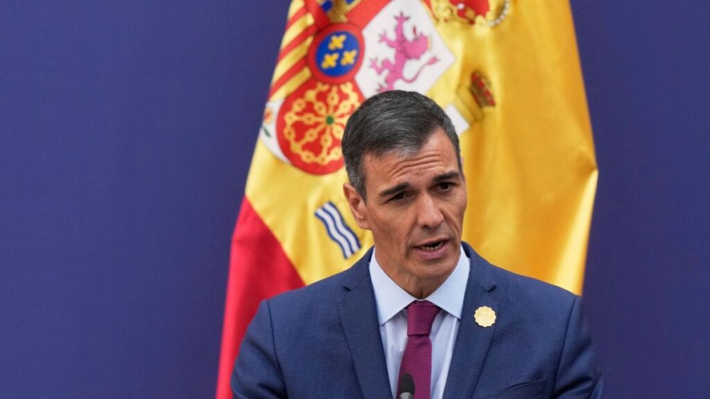 Sánchez apela a pacto de Estado contra a crise climática e volta a excluir hipótese de demissão