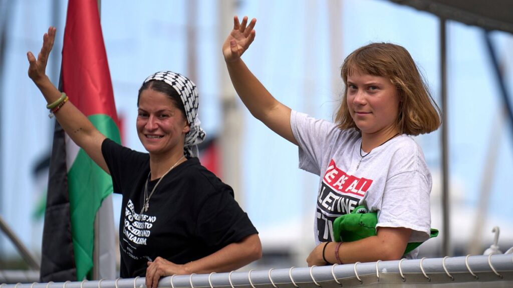 Vídeo. Flotilha parte de Barcelona para quebrar bloqueio a Gaza