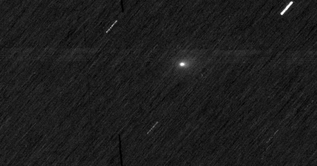 Cometa 3I/Atlas é fotografado por nave que estuda Marte; veja