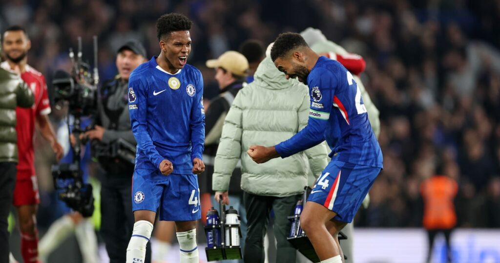 Estêvão descreve 1º gol pelo Chelsea na Premier League: ‘Atmosfera incrível’
