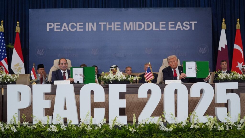 Presidente do Egito diz que plano de Trump para Gaza é a "última oportunidade" para a paz na região