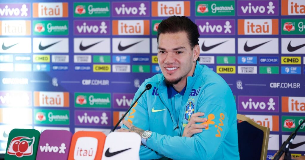 Ederson celebra volta à seleção com Ancelotti e busca novo ciclo na Europa com saída do City