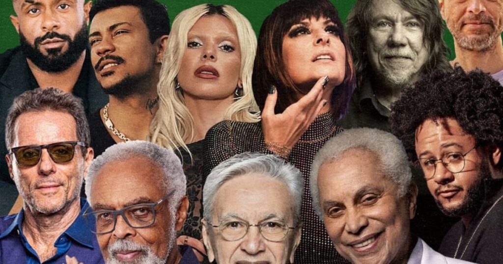 Caetano, Gil e outros artistas fazem neste domingo novo ato musical no Rio contra ações do Congresso