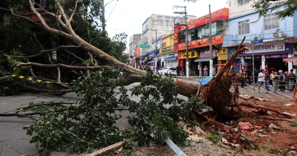 O que é um ciclone extratropical, por trás do vento forte em SP?