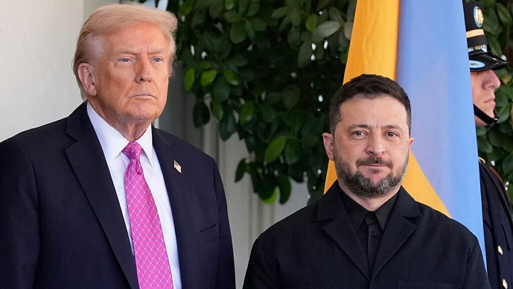 Zelenskyy e Trump discutem territórios da Ucrânia e garantias de segurança dos EUA