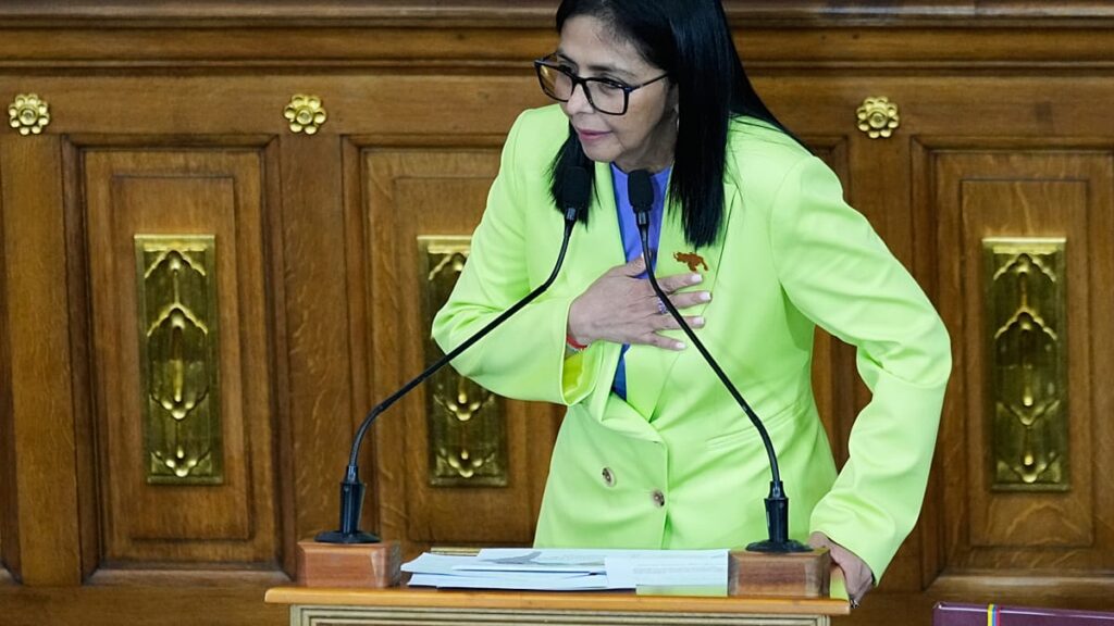 Casa Branca anunciou que Delcy Rodriguez visitará Washington em breve