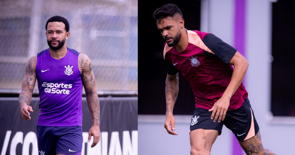 Memphis e Raniele recebem atenção especial no Corinthians por ‘reequilíbrio muscular’