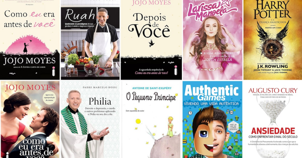 O que você estava lendo em 2016? Relembre os livros mais vendidos dez anos atrás