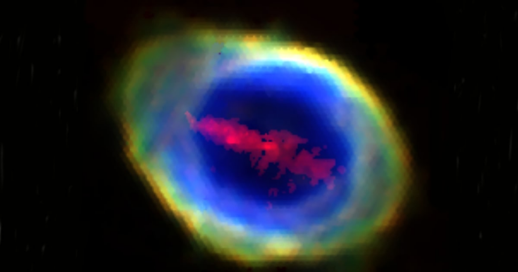 Pesquisadores descobrem ‘barra de ferro’ na Nebulosa do Anel