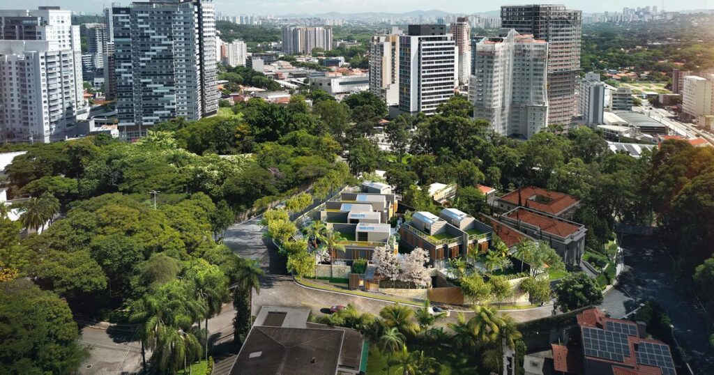 Raro projeto de casas milionárias quer atrair alta renda para entorno do Jockey Club