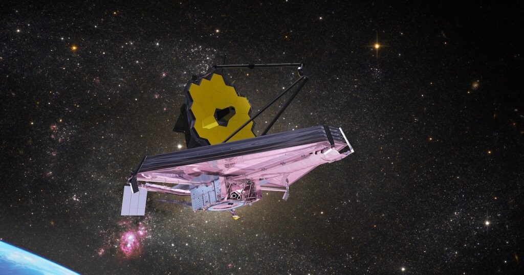 Telescópio James Webb identifica casulos que envolvem buracos negros em formação