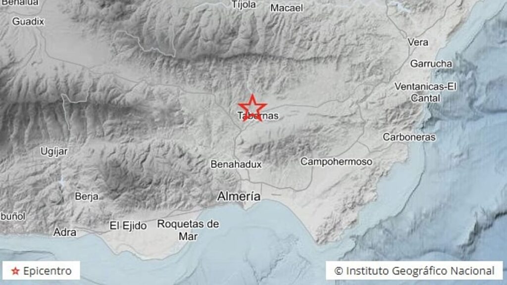 Espanha. Sismo de magnitude 4.3 no deserto de Tabernas em Almeria