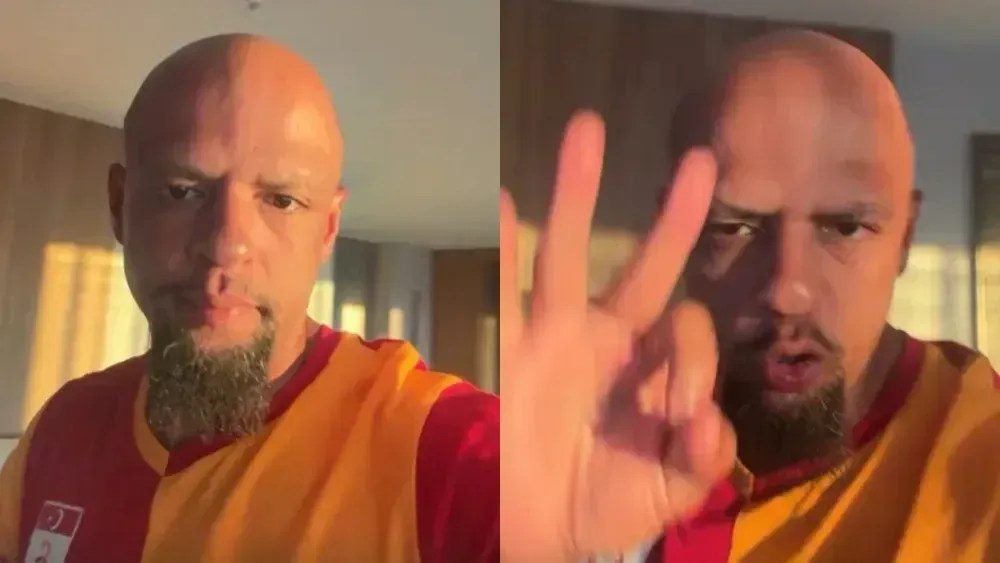Felipe Melo se revolta com caso de racismo de Vini Jr.: "Fogo nos racistas"