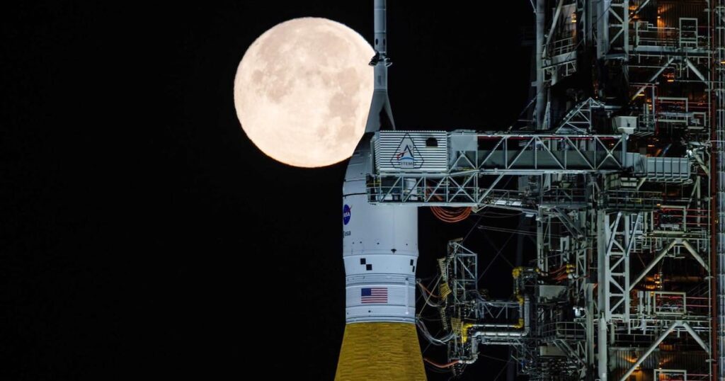 Nasa detecta vazamento em foguete que levará astronautas para viagem ao redor da Lua