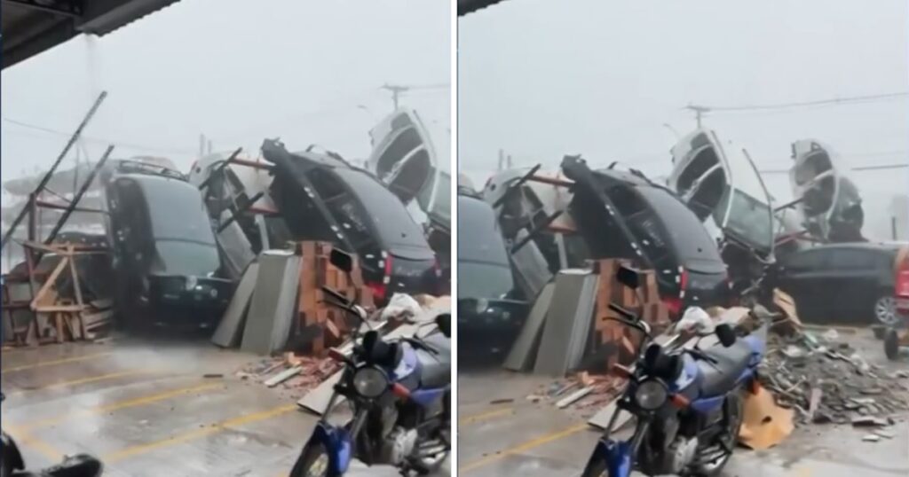 Temporais causam danos em 16 cidades do RS e Pelotas registra tornado; veja imagens