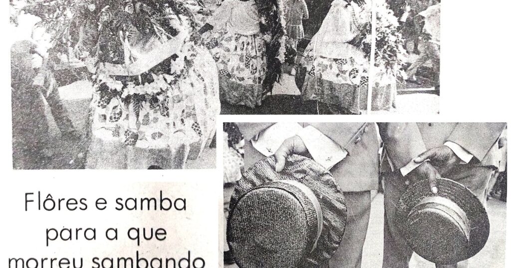 Tia Geraldina ia desfilar pela 1ª vez, mas morreu no carnaval de 1971: ‘A minha escola está linda’