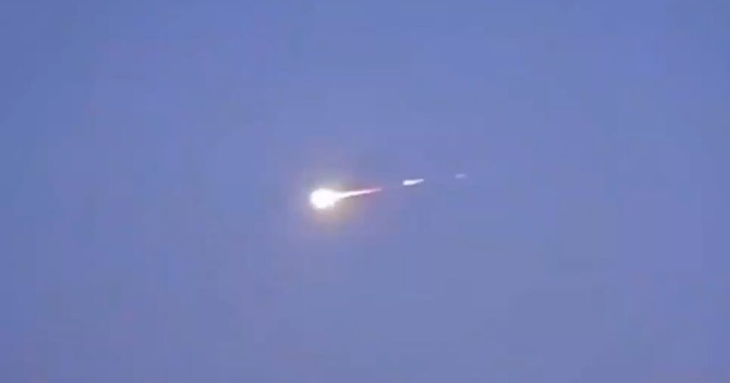 Meteorito é confundido com míssil por moradores na Alemanha