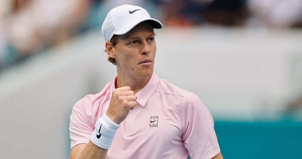Sinner aumenta freguesia diante de Lehecka na final do Miami Open e conquista o Sunshine Double