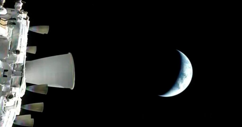 Artemis II deixa órbita da Terra 25 horas após decolagem e segue para a Lua