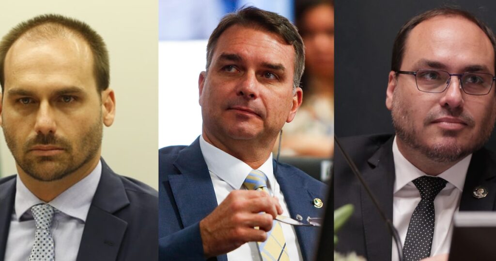 Atlas/Bloomberg: Irmãos de Flávio Bolsonaro jogam seu teto eleitoral para baixo