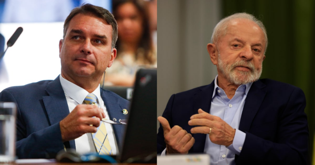Datafolha: Lula perde vantagem e empata com Flávio Bolsonaro em eventual 2º turno