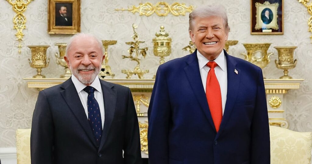 Genial/Quaest: 60% dos brasileiros acham que reunião de Lula com Trump foi boa para o Brasil