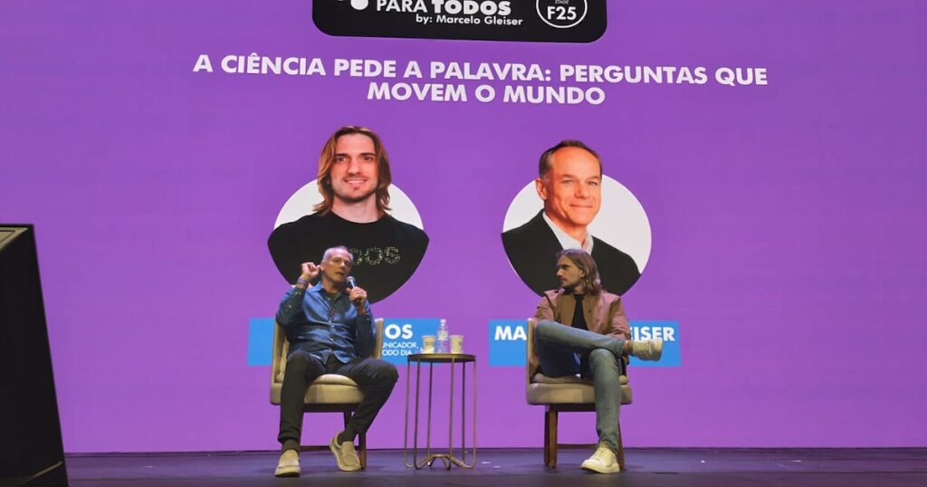 Quem vai decidir quem vai a Marte? Gleiser e Loos debatem ciência no São Paulo Innovation Week