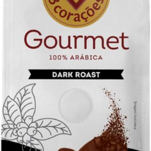 3 Corações Café Torrado e Moído Gourmet Dark Roast, 250G