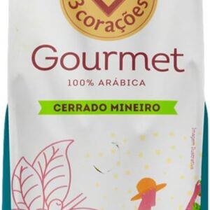 3 Corações Café Torrado e Moído Gourmet Cerrado Mineiro, 250G