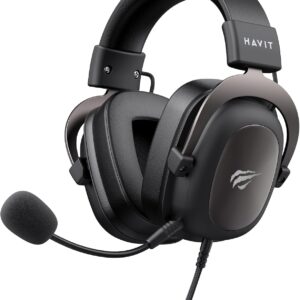 Havit Headphone Fone de Ouvido H2002d, Gamer, com Microfone, Falante 53mm, Plug 3, 5mm: compatível com XBOX ONE e PS4, HAVIT, HV-H2002d