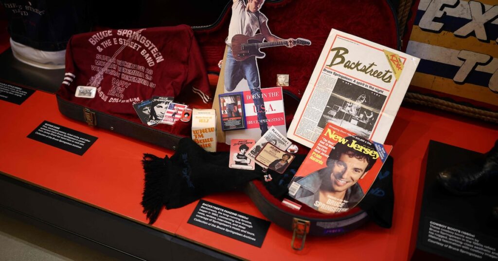 Bruce Springsteen ganha homenagem em museu dos Estados Unidos