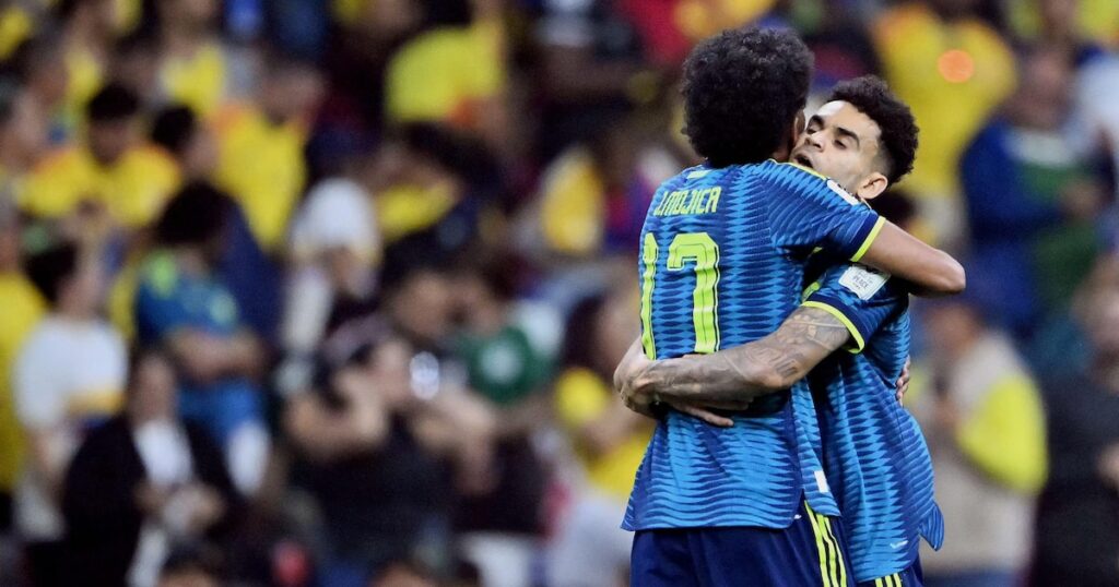 Colômbia joga mal, mas conta com talento de Luis Díaz para bater Uzbequistão e é líder do Grupo K