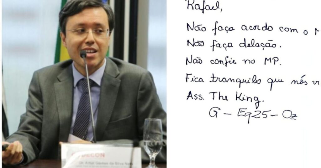 “Não confie no MP”: cartas revelam orientações de ex-auditor preso em SP