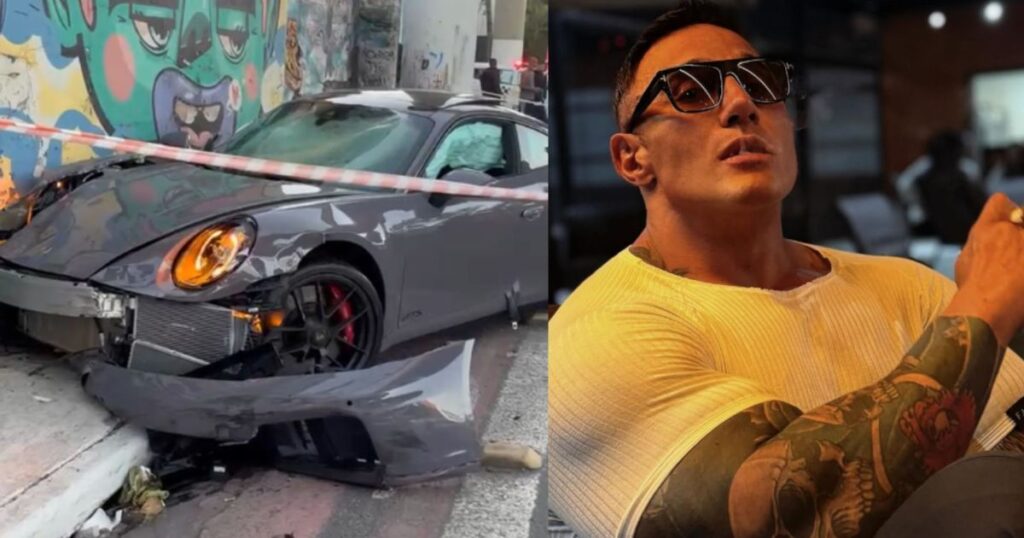 O que sabemos sobre acidente com Porsche de Fábio Giga em São Paulo