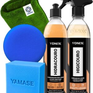 Kit Limpeza e Hidratação de Couro Hidracouro Higicouro Vonixx