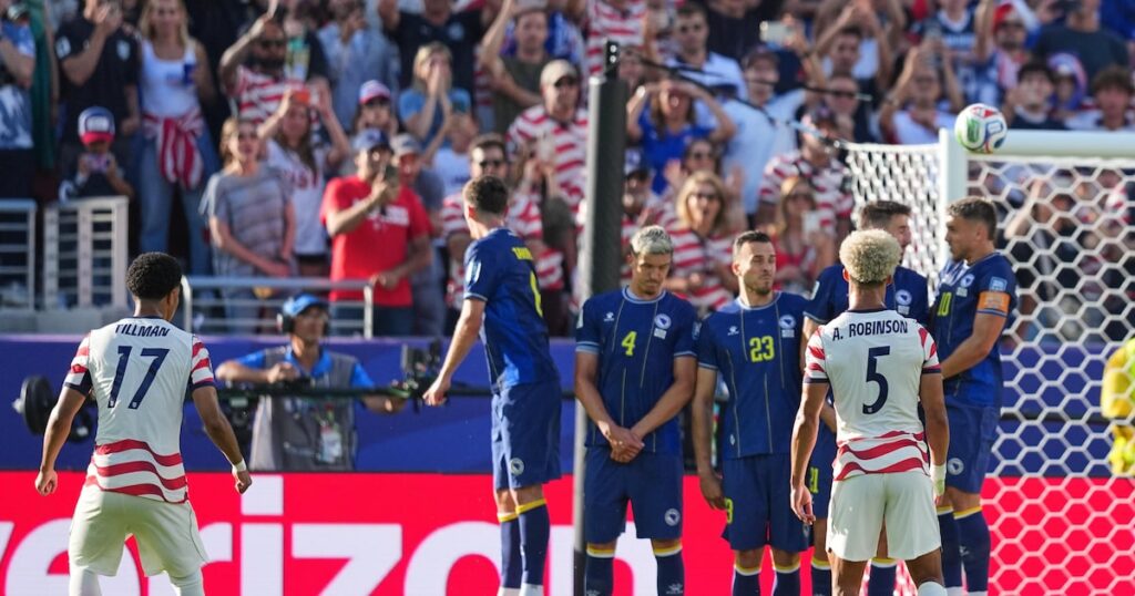 EUA 2 x 0 Bósnia na Copa 2026: assista aos gols e melhores momentos do jogo