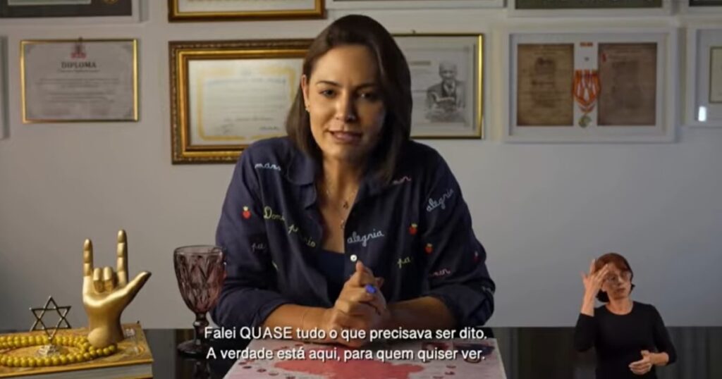Irmão de Michelle rebate críticas e ironiza fala de Eduardo Bolsonaro sobre ‘imatura’